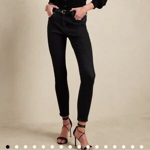 Banana Republic black skinny jeans